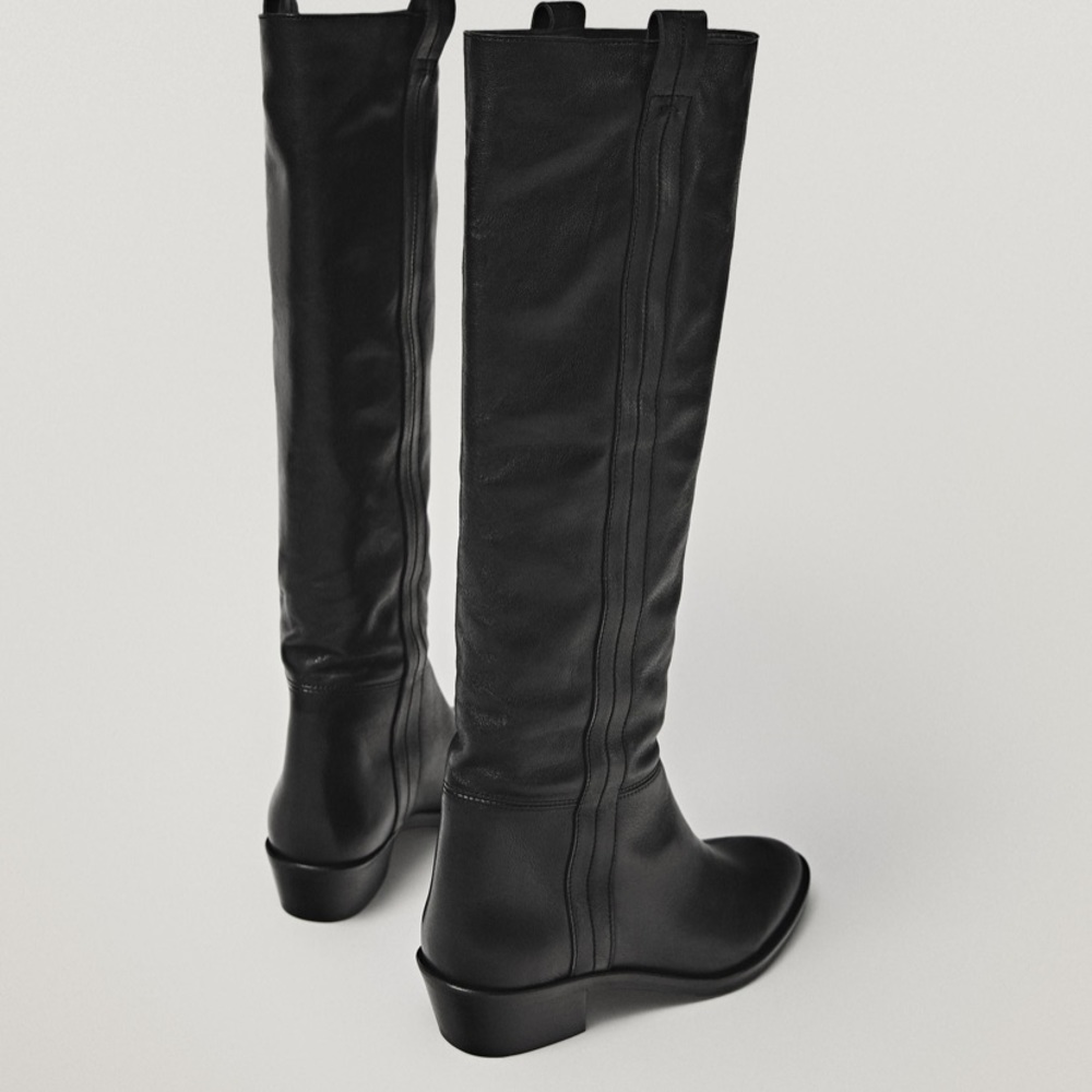 Massimo Dutti cowboy boots